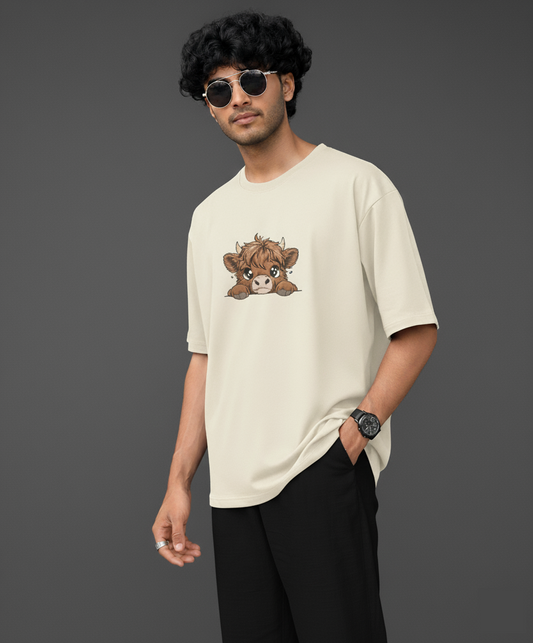 Baby Bull Tshirt - Sandstone