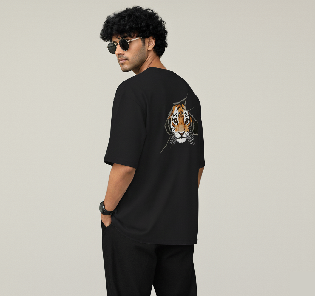 Silent Roar Tshirt - Noir Black