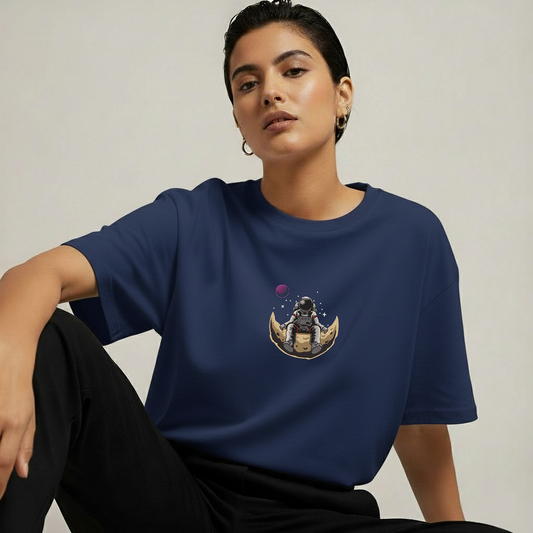 Moonchild Tshirt - Sapphire Blue