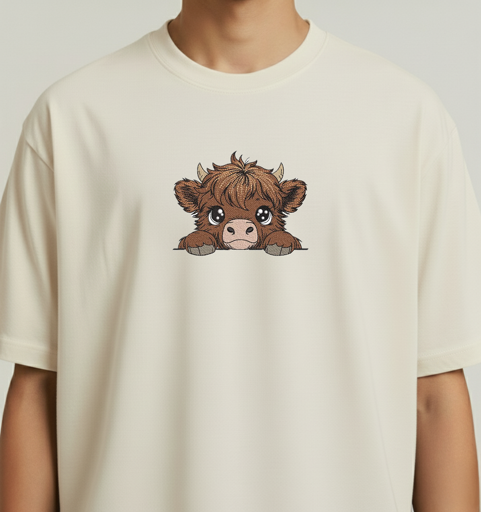 Baby Bull Tshirt - Sandstone