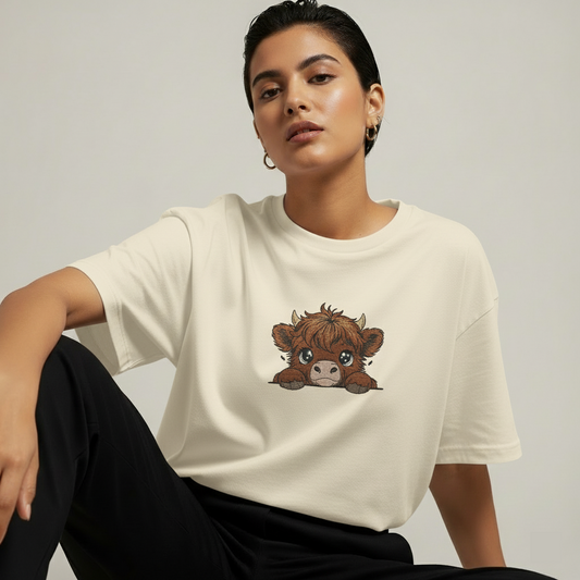 Baby Bull Tshirt - Sandstone