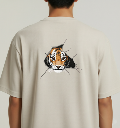 Silent Roar Tshirt - Sandstone